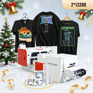 SUBLISTAR 12 pouces A3 450mm I3200 DTF Imprimante directe sur film avec secoueur de poudre Machine tout-en-un pour l'impression de t-shirts - Product Image 2