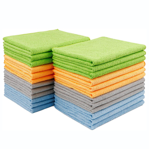 40x40CM 300GSM Microfiber Car Detailing Towel High Absorbent Sewing <b>Cloth</b> for Cleaning Wash <b>Microfibre</b> Towel for Car Care - Product Image 1