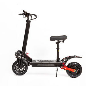 Trottinette électrique Wolongcu 10 pouces pliable portable pour trajets urbains unisexe noire - Product Image 4