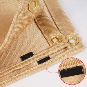 Coperta Ignifuga in Fibra di Vetro Resistente, <span class=keywords><strong>Tappetino</strong></span> Antincendio Termoresistente per Campeggio e Picnic - Product Image 6