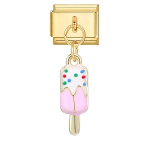 Vente en gros usine, Meilleure vente : Bracelet à breloques italien multifonctionnel et créatif, couleur or, avec pendentif rétro DIY - Product Image 5