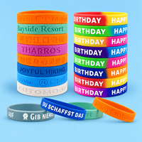 Bracelets en silicone arc-en-ciel colorés personnalisés en usine, activés par la musique, pour les festivals