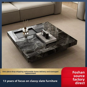 Mesa de Centro de Estilo Italiano Moderno y Simple, Estilo Wabi-Sabi, Minimalista, de Lujo, Duradera, de Madera de Abedul, Muebles <span class=keywords><strong>para</strong></span> Sala de Estar - Product Image 3