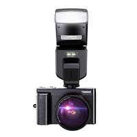 Flash portable universel L201 avec télécommande sans fil, mode manuel et fixation griffe porte-flash