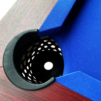 Sistema de retorno automático deportivo de piscina moderno de lujo de alta calidad Material MDF 7Ft 8Ft Tamaño mesa de billar profesional