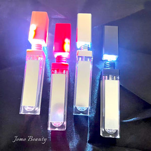 <span class=keywords><strong>Gloss</strong></span> à lèvres liquide mat vegan à paillettes, vente en gros, marque privée, couvercle <span class=keywords><strong>rose</strong></span>, <span class=keywords><strong>gloss</strong></span> à lèvres avec lumière LED et miroir - Product Image 1