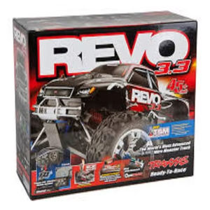 Voiture télécommandée Traxxas Revo 3.3 4x4, monster truck tout-terrain, modèle de compétition télécommandé pour extérieur, jouet - Product Image 1