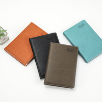 Agenda A5 en cuir véritable, couverture rigide, pour 2026, planificateur quotidien espagnol, personnalisable avec logo, reliure cousue