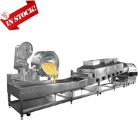 Machine à pop-corn industrielle SUS304 Machine automatique de fabrication de pop-corn multifonctionnel aromatisé au chocolat caramel