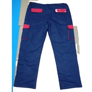 男士货物耐火裤 (2112和CAT2) 100% C 10盎司实用耐火工作裤Frc服装