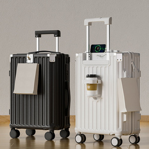 Women's 20 Inch Carry On <b>Suitcase</b> Lightweight Durable <b>Trolley</b> Case With Lock For Leisure Travel Summer 2025 - Product Image 1