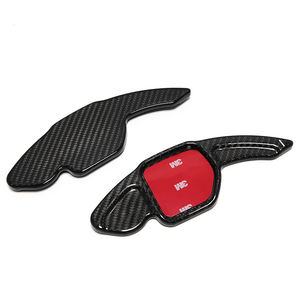 Extensión de volante de fibra de carbono, embellecedor de palanca de cambio para <span class=keywords><strong>Skoda</strong></span> <span class=keywords><strong>Octavia</strong></span> A5 MK2 1Z RS VRS RS <span class=keywords><strong>Combi</strong></span> explorador 2010-2012 facelift - Product Image 4