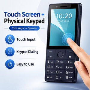 Недорогой смартфон 4G LTE на <span class=keywords><strong>Android</strong></span> 11 с сенсорным экраном 2.8'', кнопочной клавиатурой, двумя SIM-картами и поддержкой нескольких языков (французский/немецкий) - Product Image 3