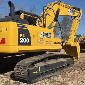 Excavatrice Komatsu PC 200 de bonne qualité, best-seller, excavatrice Komatsu PC200, excavatrices d'occasion Komatsu PC200, PC200-7 en stock - Product Image 6