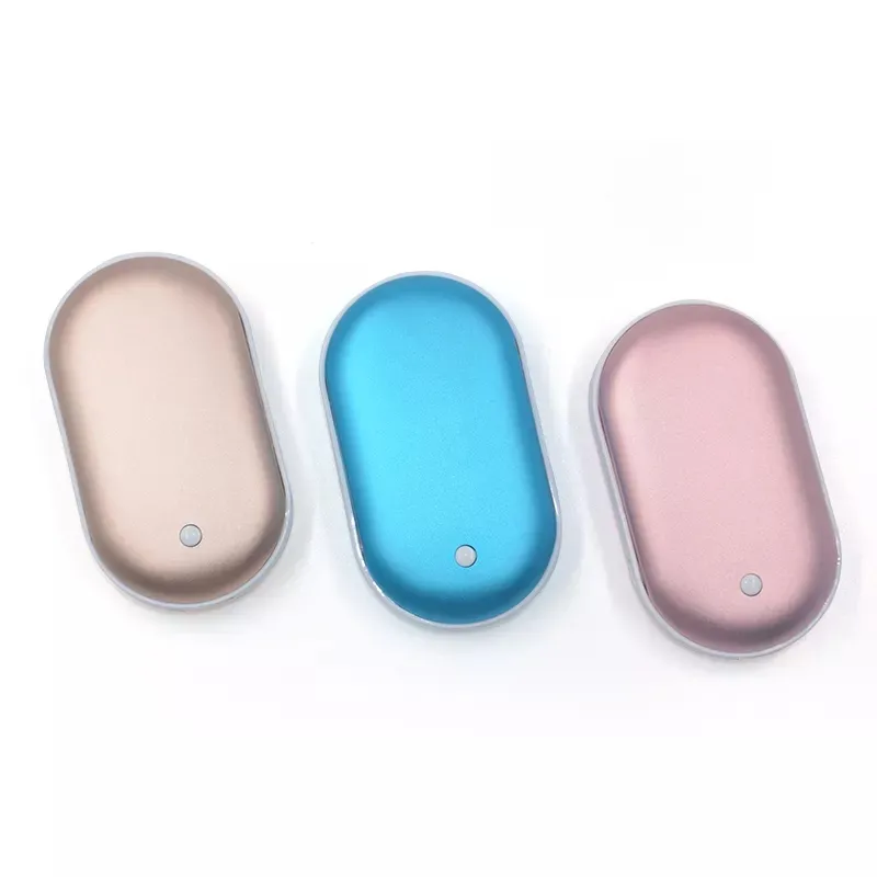 Amazon Hot Sale Portable Reusable Handwarmers Hot Hands USB Rechargeable Electric Hand Warmer