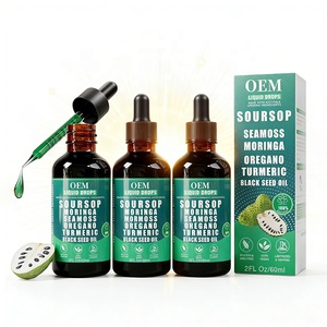 Ekşi Elma Moringa Sıvı Damlaları - Deniz Yosunu, Kekik, Zerdeçal ve Çörek Otu Yağı içeren Ultra Konsantre Organik Besin Takviyesi - Product Image 5