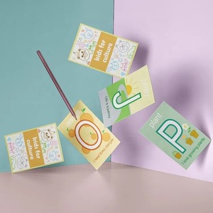 Cartes flash <span class=keywords><strong>ABC</strong></span> personnalisées en carton pour les tout-petits, apprentissage éducatif, cartes d'alphabet imprimables pour enfants, enfants d'âge préscolaire - Product Image 2