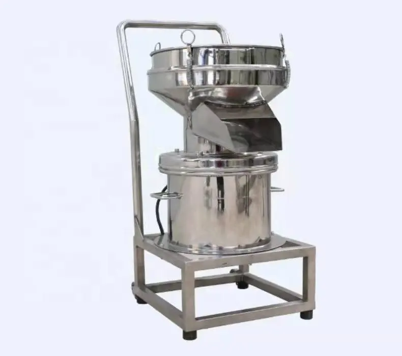 Food Industrial All Stainless Steel Bakery Flour Sieving Circular Vibrating Sifter Machine Price