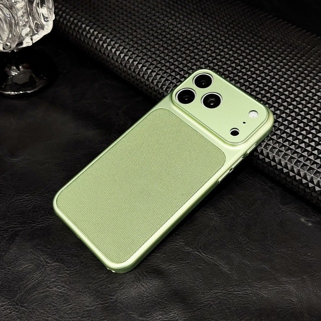 Textured Anti-Slip Business Style Tech Fabric Magnetic Phone Case for iPhone 17/16/15/14/13  Magnetic Tech Fabric Phone Case