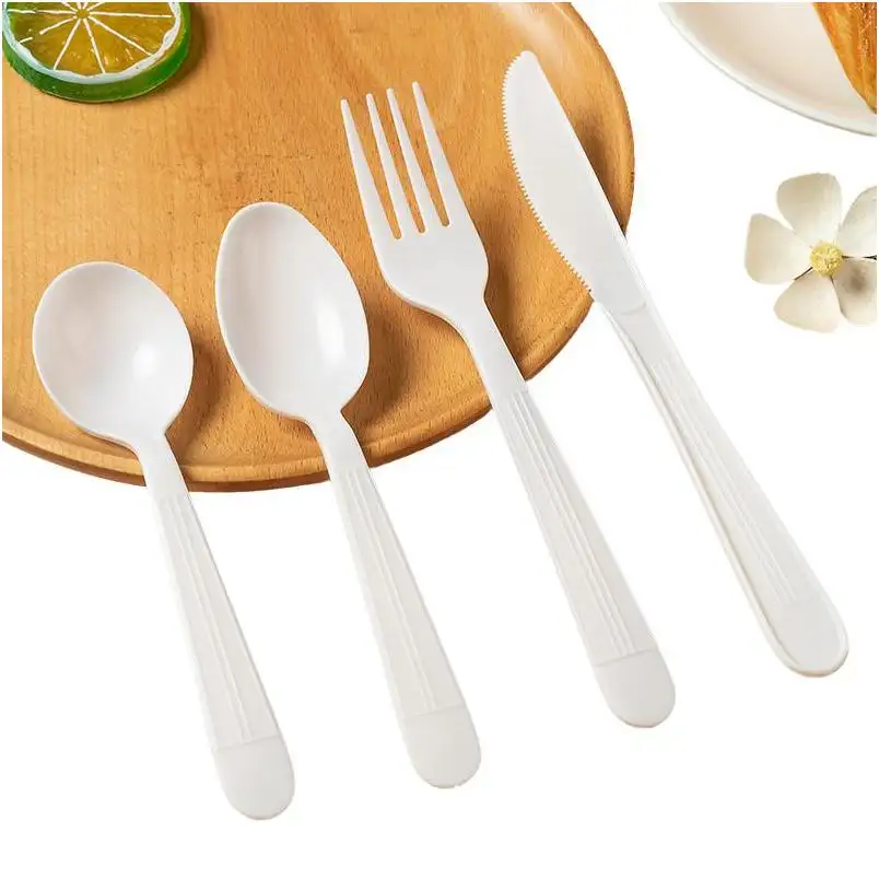 Flatware Sets Tableware Environmental Protection New Fashion Hot Sale Popular 4 In 1 Outdoor Tableware Fork Scoop Knife Bottle