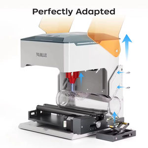 WAINLUX激光雕刻机的旋转模块配备旋转轮，用于雕刻圆形和不规则物体。 - Product Image 5