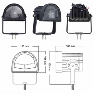 40W Blue Safety <b>Light</b> <b>LED</b> <b>Light</b> U Type Reversing <b>Light</b> - Product Image 6