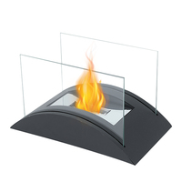 <strong>Best</strong> Tabletop Fire Pit with Clean Burning Real Flame <strong>Table</strong> <strong>Top</strong> <strong>Fireplace</strong> for Patio Use