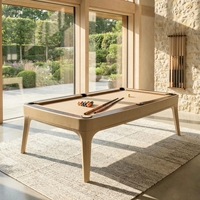 Meubles de divertissement à domicile modernes et convertibles, conçus sur mesure, pour salons et salles de jeux haut de gamme, table de billard