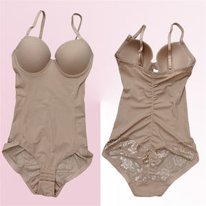 Body <span class=keywords><strong>de</strong></span> encaje <span class=keywords><strong>de</strong></span> ganchillo con escote en V profundo, efecto levantacola, control firme <span class=keywords><strong>de</strong></span> <span class=keywords><strong>abdomen</strong></span>, abertura en la entrepierna con botones <span class=keywords><strong>de</strong></span> gancho, corsé transpirable para el <span class=keywords><strong>abdomen</strong></span> - Product Image 5