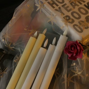 6 cái gói 2.2*25cm nhấp nháy Flameless ánh sáng <span class=keywords><strong>LED</strong></span> nến với điều khiển từ xa Battery Powered trang trí nội thất - Product Image 6