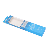Boîte d'emballage personnalisée pour écouteurs, style tube en carton ivoire avec fenêtre, pour marques de chargeurs et câbles, avec poignée