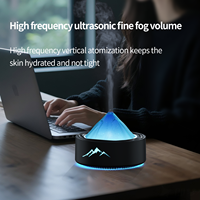 Hxtc88 7 couleurs lumière glace Air Cool brume humidificateur Portable Mini bureau huile essentielle parfum aromathérapie diffuseur pour la maison chambre