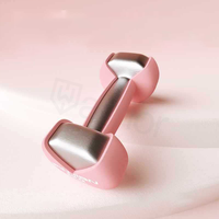 Haltères hexagonaux de gym en néoprène coloré, petits haltères souples pour la musculation, haltères de Pilates à vendre