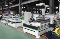 Grande machine de routeur CNC ATC à vendre Découpe de panneaux composites en aluminium avec moteur de pompe à engrenages Syntec Richauto PLC