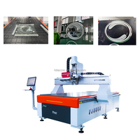 Machine de gravure laser et de sablage CNC grand format 1300x2500mm pour miroirs de salle de bain