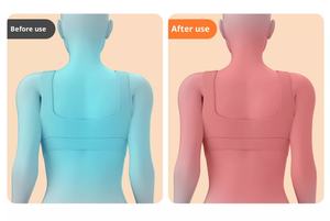 Ligera salida de fábrica eléctrica 3D compresa rodante amasado Shiatsu cuerpo completo Silla de masaje de acupresión alivio del dolor de espalda - Product Image 3