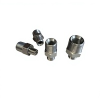 Connecteur de tube droit hydraulique sur mesure de qualité supérieure en acier au carbone et acier inoxydable
