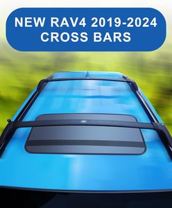 Barres transversales <span class=keywords><strong>de</strong></span> <span class=keywords><strong>toit</strong></span> Toyota <span class=keywords><strong>RAV4</strong></span> <span class=keywords><strong>2019</strong></span>-2025 (Ne convient pas aux modèles 2024 LE/Adventure/TRD Off-Road/Hybrid Woodland Edition). - Product Image 3