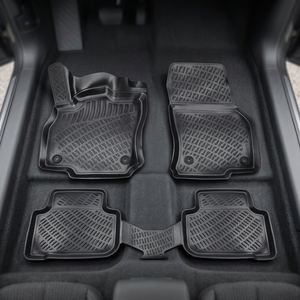 Tapis de sol en caoutchouc noir 3D pour Audi Q3 avec Pool 2018+ - Product Image 3