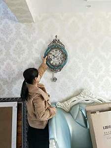 <span class=keywords><strong>Horloge</strong></span> de grand-père moderne élégante, traditionnelle, hautement décorative, peinte à la main, avec des décorations ethniques exquises faites à la main - Product Image 1