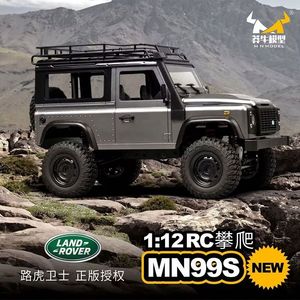Vehículo Todoterreno Realista Mejorado Mn98 Mn99s <span class=keywords><strong>Land</strong></span> <span class=keywords><strong>Rover</strong></span> <span class=keywords><strong>Defender</strong></span> <span class=keywords><strong>90</strong></span> <span class=keywords><strong>Rc</strong></span> Rock Crawler 4x4 Escala 1/12 4wd 2.4g con Control Remoto - Product Image 5
