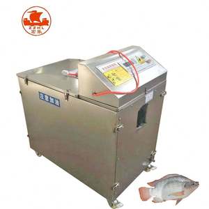 Máquinas automáticas de procesamiento de limpieza de corte de pescado Máquina de escalado y eviscerado de pescado - Product Image 1