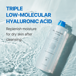 Tonique pour les pores à l'acide hyaluronique AVCA 1L, faible pH, hydratant, pour peaux sensibles et grasses, soin coréen, K Beauty - Product Image 2