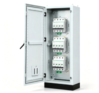 Conjuntos Completos Personalizables de Armarios de Distribución, Equipados con Interruptores Automáticos Miniatura (CA) IC65N, 1P, 2P, 3P, 4P, Tipo C/D