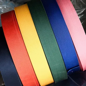 Fabrik Großhandel Nylon Gurtband Polyester Gurt Für Tasche Kleidung individuell bedruckte Nylon PP Gurtband