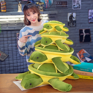 Peluche de Tortuga Marina <span class=keywords><strong>Verde</strong></span> de Gran Tamaño Personalizado, Juguete de Peluche Suave con Forma de Animal, Almohada de Peluche para el Hogar y la Oficina - Product Image 2