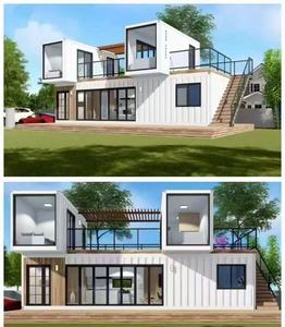 2 Story 40ft Container Coffee Shop Brand New Sea Shipping Container Modified for Home Living - Product Image 3