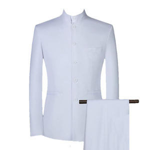 Setelan tuksedo anak laki-laki dua potong, setelan bisnis kasual pengantin pria Prom Eropa Amerika untuk pria dan wanita - Product Image 3