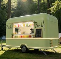 Équipement commercial, remorque alimentaire, remorque de restauration, chariot de restauration rapide, café, hot-dogs, hamburgers, crème glacée, machine à jus