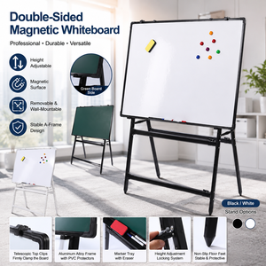 <span class=keywords><strong>Tableau</strong></span> <span class=keywords><strong>blanc</strong></span> mobile <span class=keywords><strong>sur</strong></span> roulettes pour écoles – Équipement essentiel pour la salle de classe - Product Image 5